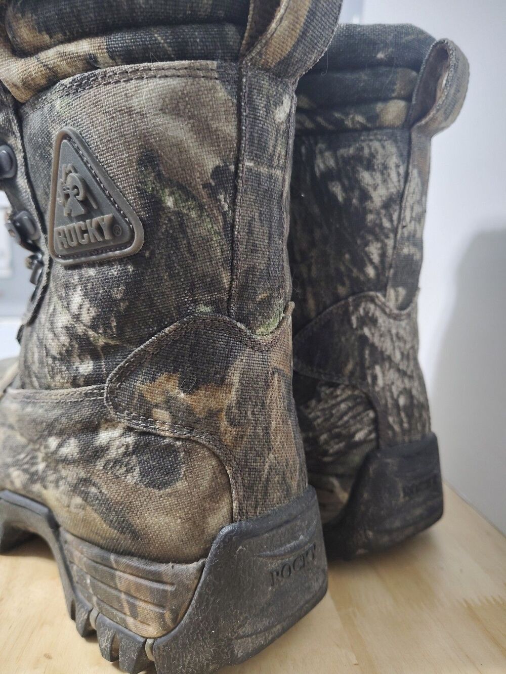 Rocky Camo Bear Trax Series 8973 Gore-Tex  Boots Mens 8.5 W 1200 gr. Insulated - Picture 8 of 16